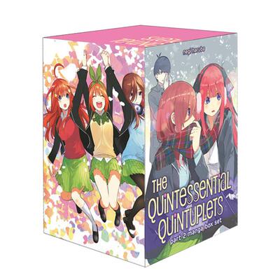 【现货】五等分的新娘 漫画盒装2（8-14卷） The Quintessential Quintuplets Part 2 Manga Box Set 英文进口原版漫画Negi Harub