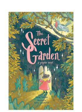 【预售】秘密花园  图像小说 The Secret Garden : A Graphic Novel英文进口原版漫画Mariah Marsden外文正版图书籍
