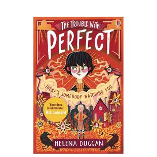 卷2完美 青少年读物儿童图书Dug 英文进口原版 Perfect 预售 完美小镇 2The 麻烦 With Place Trouble Called