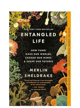 【预售】探寻真菌：真菌如何创造我们的世界、改变我们的思想和塑造我们的未来 Entangled Life  英文进口原版摄影自然景观图书Me