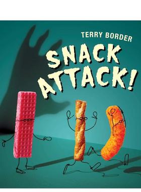 【预售】零食攻击！Snack Attack!英文进口原版图书儿童绘本Terry Border3-6岁