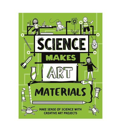 【现货】【科学创艺家】材料变形记 【Science Makes Art】Materials 英文进口原版儿童绘本图书 STEAM教育跨学科Andrew Charman