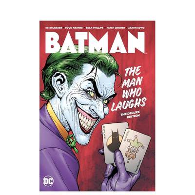 【预售】蝙蝠侠：笑着的男人豪华版 Batman: The Man Who Laughs: The Deluxe Edition 英文进口原版漫画 Ed Brubaker