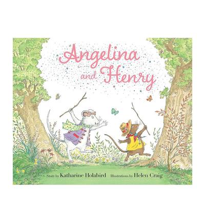 【预售】【Angelina Ballerina】Angelina and Henry，安吉丽娜和亨利  英文儿童图书