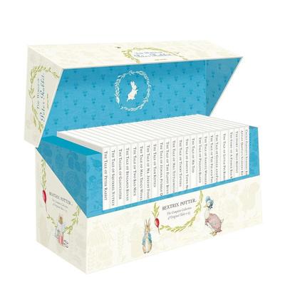 【现货】The World of Peter Rabbit - The Complete Collection of Original Tales 1-23 White Jackets，彼得兔的世界（1-23册白