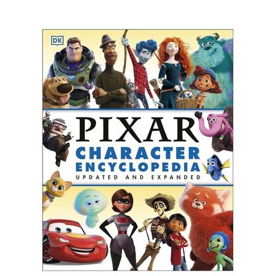 【现货】迪斯尼皮克斯角色百科全书更新和扩展Disney Pixar Character Encyclopedia Updated and Expanded 原版英文儿童