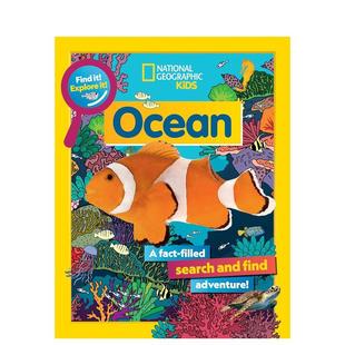 12岁National Kids 探索它 Explore Ocean英文青少年读物进口原版 找到它 海洋Find Geographic 儿童图书9 现货
