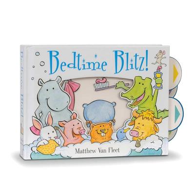 【预售】睡前突击 Matthew Van Fleet趣味机关书 Bedtime Blitz! 英文进口原版儿童趣味图书Matthew Van Fleet外文绘本