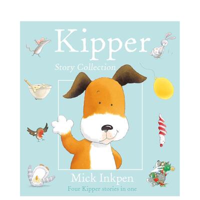 【预售】小狗奇普4册故事本套装Kipper Story Collection: “Kipper”, “Kipper’s Birthday”, “Kipper’s Toybox”, “Kippe