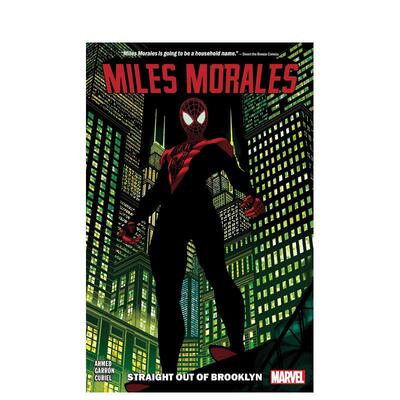 【现货】迈尔斯·莫拉斯卷1：直捣布鲁克林 MILES MORALES VOL. 1: STRAIGHT OUT OF BROOKLYN 英文进口原版漫画Marvel