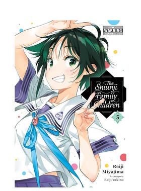 【预售】紫云寺家的孩子们 3 The Shiunji Family Children， Vol. 3 英文漫画进口原版图书籍Kevin Gifford Mughal Arbash Reiji