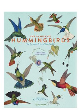 【预售】The Family of Hummingbirds: The Complete Prints of John Gould蜂鸟家族:约翰·古尔德绘画全集 英文进口原版人文社科