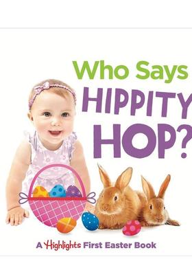 【预售】【镜面书】谁说嬉皮舞？ Who Says Hippity Hop? 英文进口原版儿童趣味图书Highlights