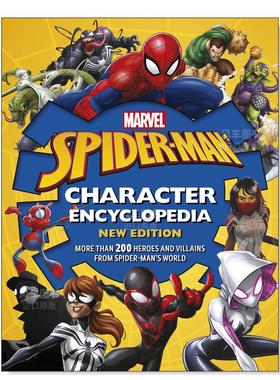 【现货】漫威蜘蛛侠角色大百科 英文原版 Marvel Spider-Man Character Encyclopedia 青少年读物 DK