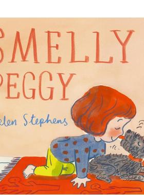 【预售】臭佩琪Smelly Peggy英文进口原版图书儿童绘本 Helen Stephens3-6岁