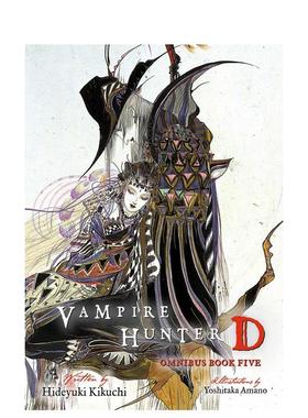 【现货】吸血鬼猎人 5 Vampire Hunter D Omnibus: Book Five 黑马漫画 英文进口原版文学小说 Hideyuki Kikuchi Amano Yoshitaka