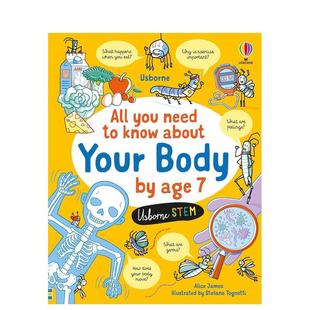 7英文进口原版 现货 Know Need 身体知识All 儿童图书3 Age about 6岁认知启蒙Alice Body You 7岁前你需要知道 Your