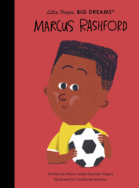 【现货】【Little People, Big Dreams】Marcus Rashford，【小人物，大梦想】马库斯·拉什福德 英文原版图书籍进口正版