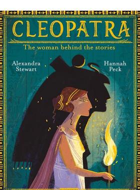 【现货】埃及艳后Cleopatra英文进口原版儿童绘本图书9-12岁Alexandra Stewart人物传记