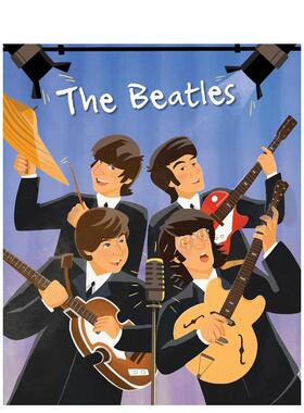 【预售】披头士：天才系列 The Beatles :Genius英文进口原版儿童绘本图书Claire Sipi