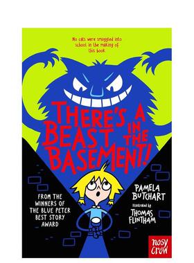 【预售】【伊兹和朋友们】#13地下室里藏怪兽 【Izzy and Friends】There’s a Beast英文进口原版儿童桥梁书 爆笑小学生活故事Pa