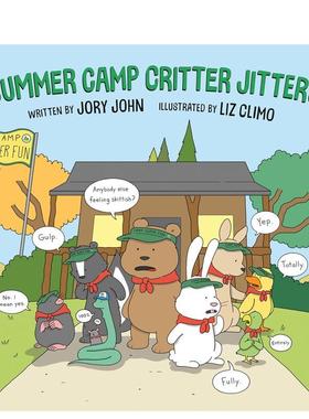 【预售】【莉兹·克里莫】夏令营小动物的烦恼【Liz Climo】Summer Camp Critter Jitters 英文儿童图书籍进口原版Dial Books3-6岁