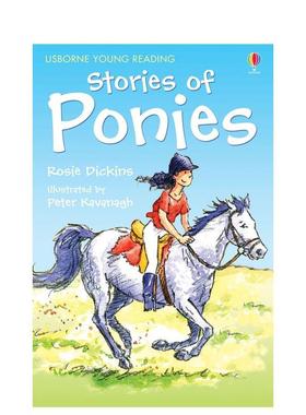 【预售】【Usborne分级阅读1】小马的故事Stories of Ponies英文进口原版儿童图书3-6岁分阶读物Usborne