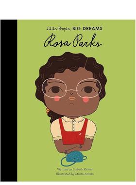 【预售】【小人物大梦想】罗莎.帕克斯【Little People, Big Dreams】Rosa Parks英文进口原版儿童绘本图书6-9岁Lisbeth Kaiser?人