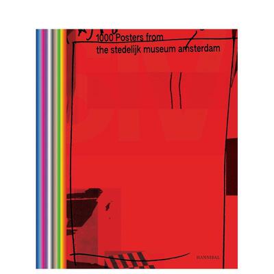【预售】阿姆斯特丹市立博物馆1000幅海报珍藏 1000 Posters From the Stedelijk Museum Amsterdam英文进口原版广告包装设计图书