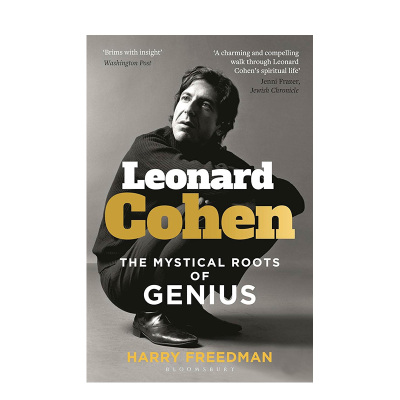 【预售】莱昂纳德·科恩：天才的神秘根源 Leonard Cohen: The Mystical Roots of Genius 英文进口原版文学传记