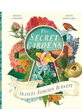 【现货】秘密花园  弗朗西丝·霍奇森·伯内特The Secret Gardens of Frances Hodgson Burnett英文进口原版图书儿童绘本 Angelic