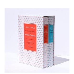 【预售】掌握法式烹饪艺术（2册盒装） Mastering the Art of French Cooking (2 Volume Box Set) 原版英文餐饮生活美食图书