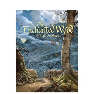 【预售】魔法树The Enchanted Wood【美国插画家Ruth Sanderson】英文儿童图书籍进口原版Crocodile Books6-9岁