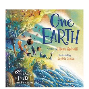 【预售】一个地球 One Earth 进口原版英文儿童绘本3岁-6岁Eileen Spinelli  Rogério Coelho外文正版图书