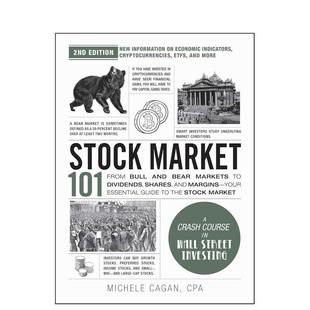 股市 101 现货 101系列 商业行销图书 Cagan外文正版 英文进口原版 新版 Adam Stock Series Adams Michele Market