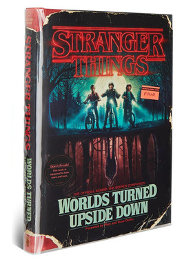 【预售】 怪奇物语设定集 英文原版书 怪奇物语 Stranger Things: Worlds Turned Upside Down 怪奇物语书