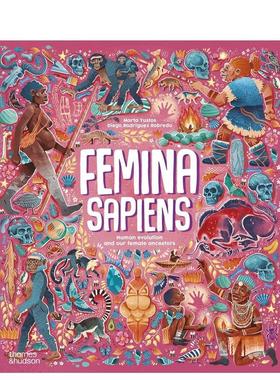 【现货】女性前智人 Femina Sapiens 英文进口原版儿童绘本Marta Yuste3-6岁 外文图书籍T&H