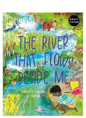 【预售】【手风琴书】流淌在身边的河【Look Closer】The River That Flows Beside Me英文进口原版儿童绘本图书Jo Empson百科