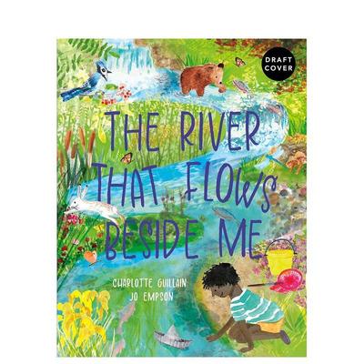 【预售】【手风琴书】流淌在身边的河【Look Closer】The River That Flows Beside Me英文进口原版儿童绘本图书Jo Empson百科