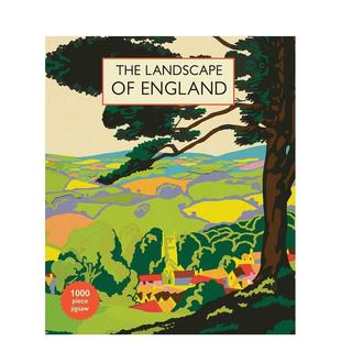 Cook’s 图书籍进口正版 英文原版 1000 现货 Brian piece Landscape 英格兰风景拼图 England jigsaw Jigsaw