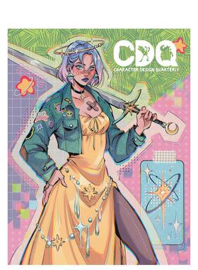 【预售】角色设计季刊33 Character Design Quarterly 33英文进口原版艺术插画原画设定集 CDQ3dtotal Publishing