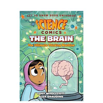 【预售】大脑：思维机器 【Science Comics】The Brain: The Ultimate Thinking Machine 原版英文儿童漫画