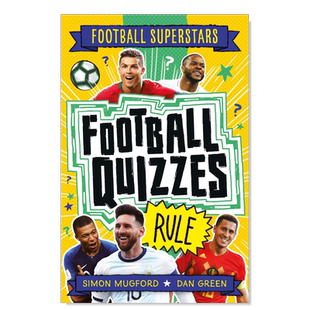 【预售】足球明星特辑：你应该了解的足球规则【Football Superstars】Football Quizzes Rule英文原版漫画 外版进口图书