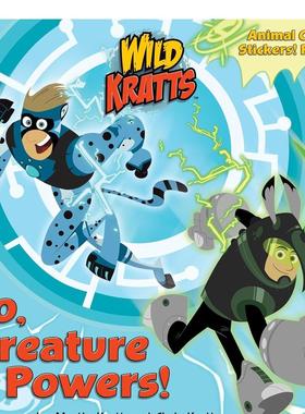 【现货】去吧，生物的力量! Go， Creature Powers! - 8X8 原版英文儿童章节书