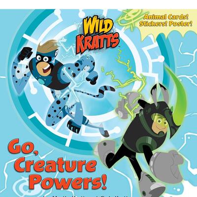 【现货】去吧，生物的力量! Go， Creature Powers! - 8X8 原版英文儿童章节书