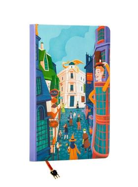 【预售】哈利·波特：探索对角巷 缎带手账本 Harry Potter 英文原版笔记本NotebookInsight Editions