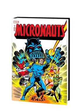 【预售】Micronauts：原版惊奇岁月总集第 1 卷 考克鲁姆封面 The Original Marvel Years Omnibus  英文漫画 外文进口原版图书籍
