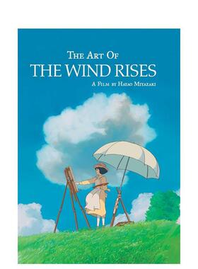 【预售】风之艺术The Art of the Wind Rises英文进口原版艺术画册画集Hayao Miyazaki外文图书籍