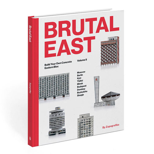 【现货】Brutal East II 野兽派东方II:搭建东方野兽派建筑模型 英文原版图书籍进口正版 建筑风格与材料构造 Zupagrafika