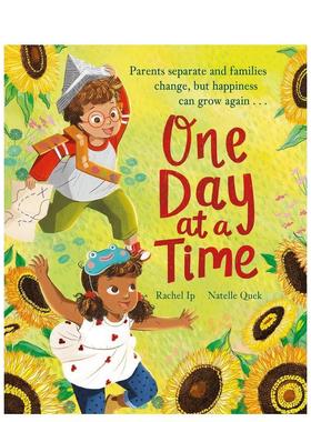 【预售】一天一次One Day at a Time英文进口原版儿童图书人际关系6-9岁Rachel Ip外文正版
